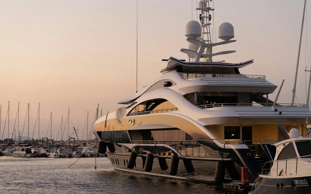 Where superyacht owners actually choose to berth along the Mediterranean coast